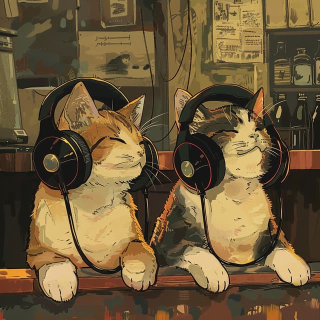 Cats Lofi Comfort: Quiet Feline Harmonies - Calming Cat Music