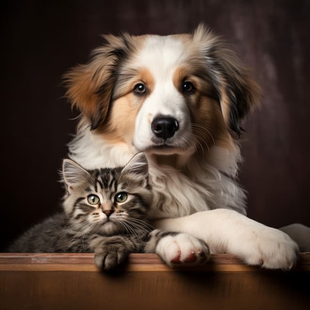 Serenidad A La Luz Del Fuego: Música Para Mascotas Queridas - Naturaleza Calma