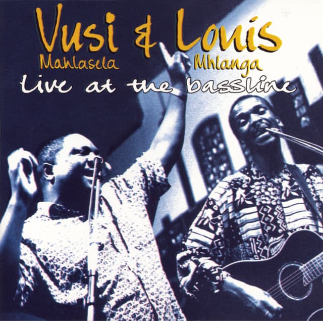 Live at the Bassline - Vusi Mahlasela