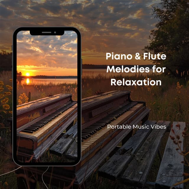 Piano & Flute Melodies for Relaxation: Gentle Sounds for Calm - Portable Music Vibes