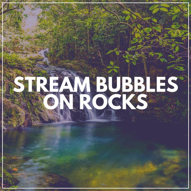 Stream Bubbles on Rocks - Water Spa
