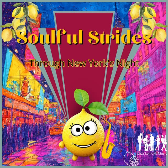 Soulful Strides Through New York's Night - Jazz Lemons Music