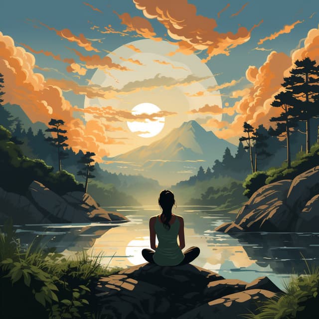 Corrientes De Paz: Ecos Ambientales De Relajación - Sonidos de menos