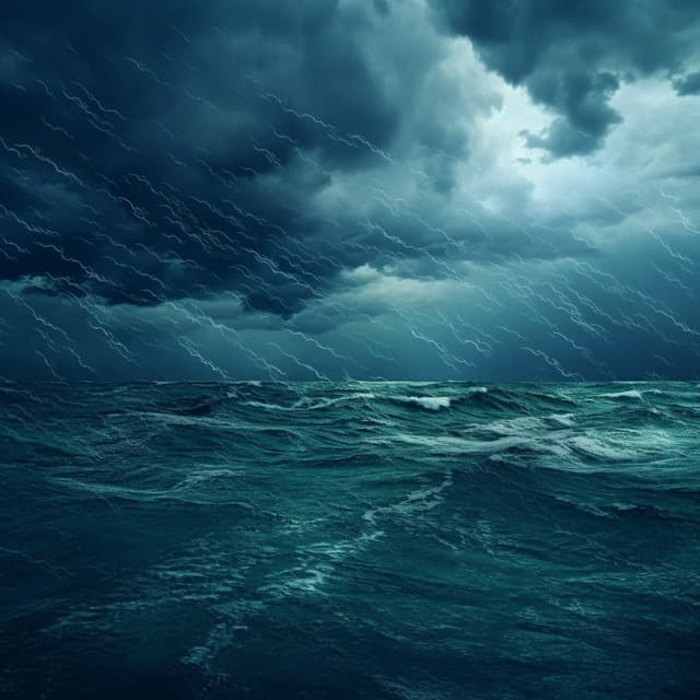 Ocean Dreams: Rainy Slumber Serenade - Ocean Noises