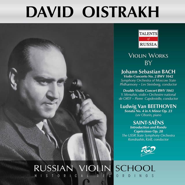 Beethoven, J.S. Bach & Saint-Saëns: Violin Works - David Oistrakh