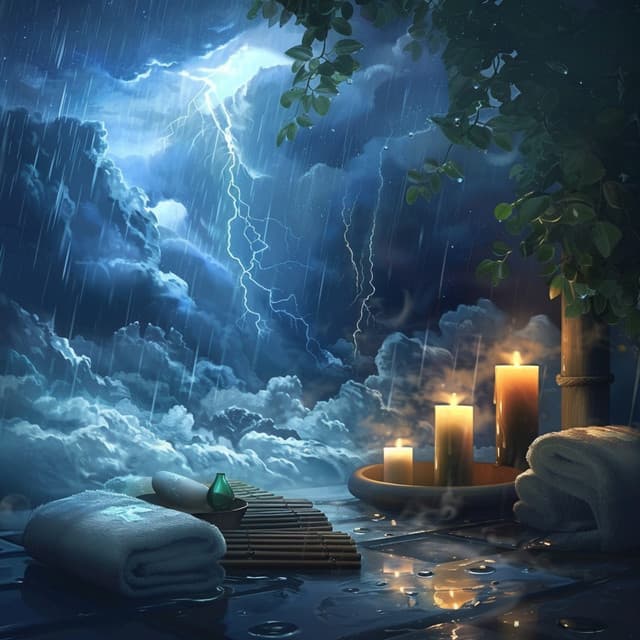 Thunder's Caress: Spa Music Serenity - Relaxing Asian Spa Music