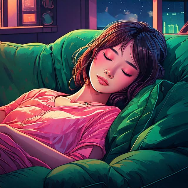 Lofi Nightfall: Calm Sounds for Slumbering - LofiMood