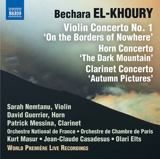El-Khoury: Concerti for Violin, Horn & Clarinet - Bechara El-Khoury