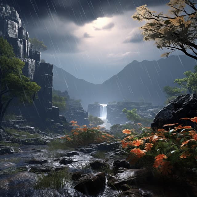 Mellow Thunder Melodies: A Relaxation Journey - Mindvellous