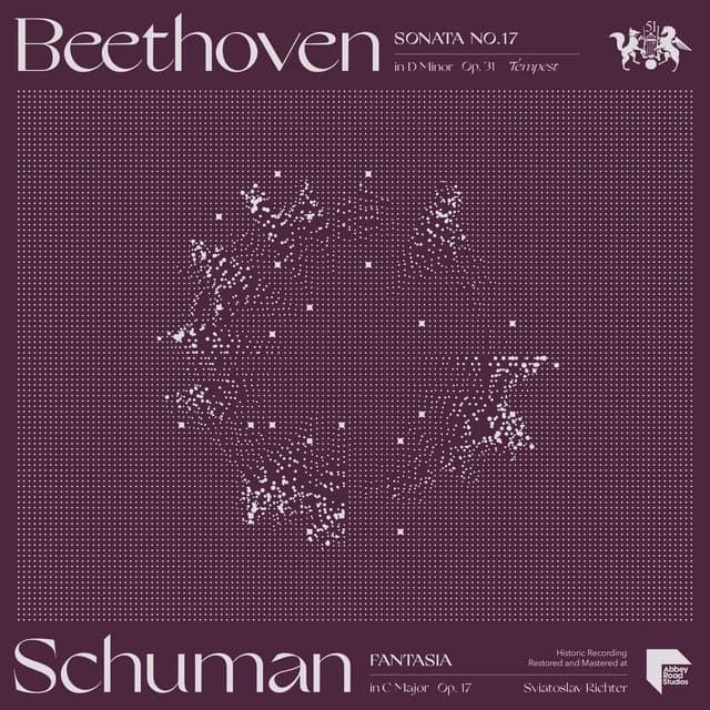 Beethoven: Sonata No. 17 in D Minor, Op. 31 No. 2 "Tempest" - Schumann: Fantasia in C Major, Op. 17 - Sviatoslav Richter