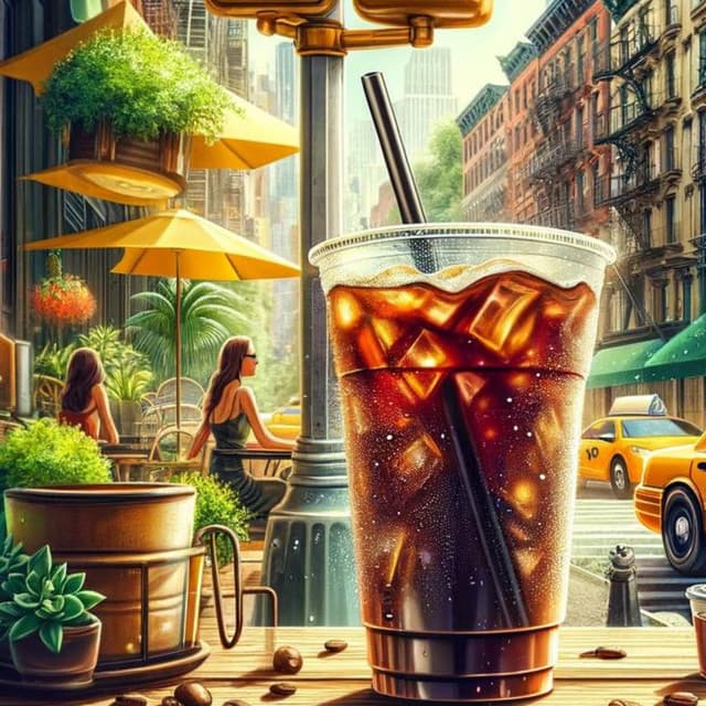 Hot Summer in New York with Ice Coffe - New York Lounge Quartett