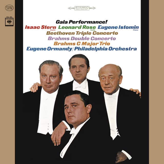 Brahms: Double Concerto in A Minor, Op. 102 & Beethoven: Triple Concerto in C Major, Op. 56 - Leonard Rose