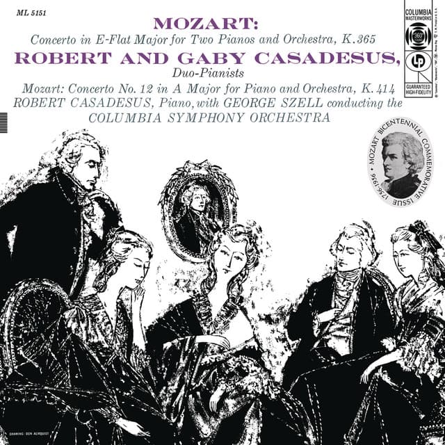 Mozart: Piano Concertos Nos. 10 & 12 - Wolfgang Amadeus Mozart