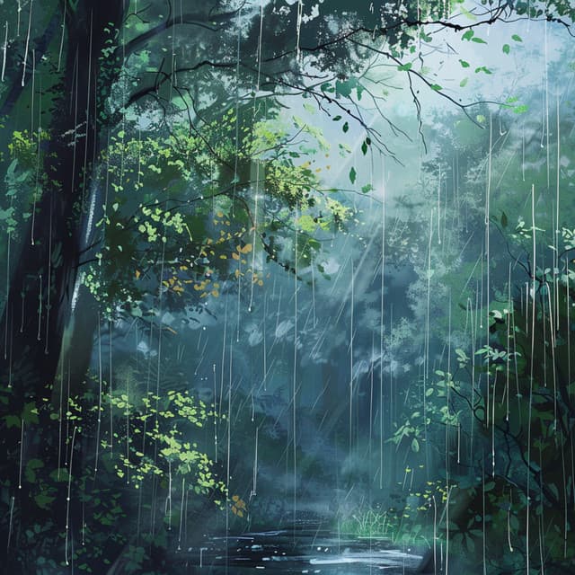 Melodías De Lluvia Suave: Sonidos Relajantes - Relájate fácil