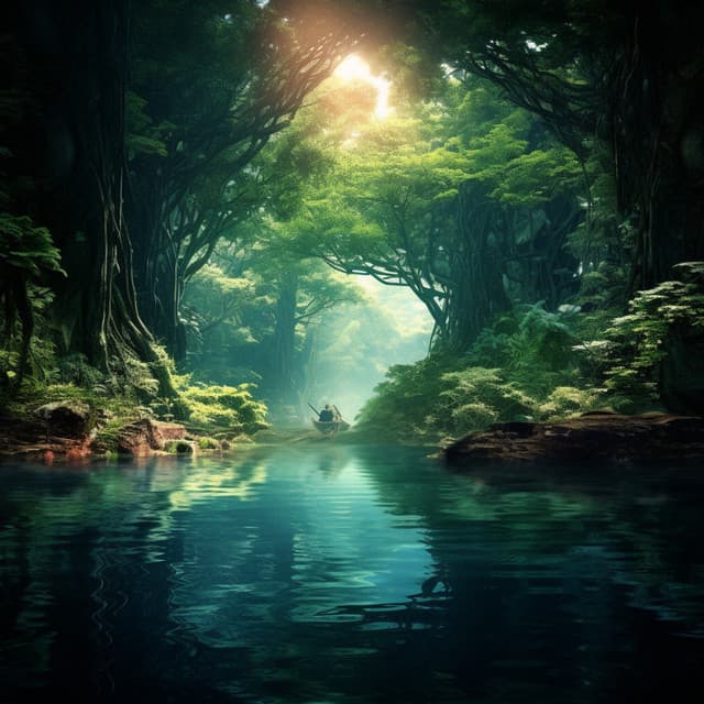 Soothing Melodies of Water: Binaural Relaxation Experience - 528Hz Release Inner Conflict & Struggle