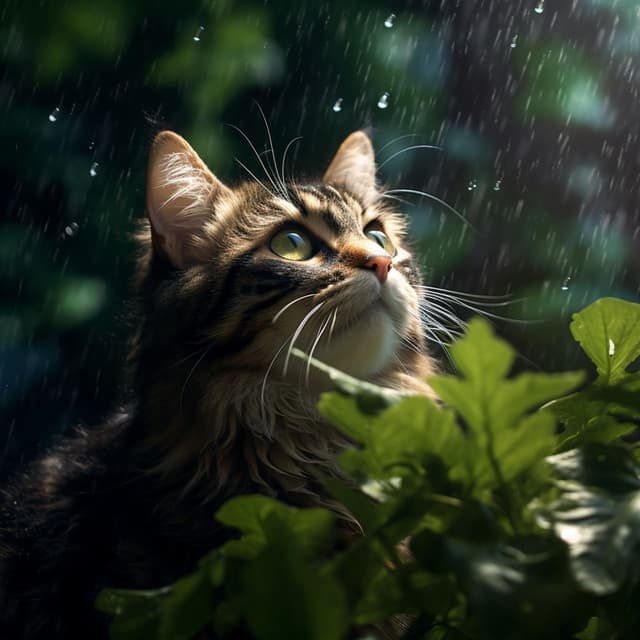 Trueno Armónico Con Compañeros Ronroneantes: Música Para Amigos Felinos - La naturaleza