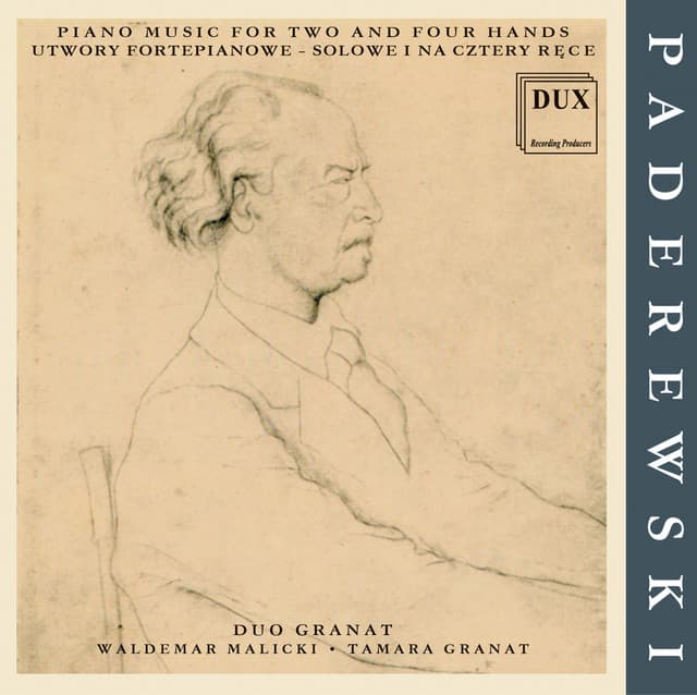 Paderewski: Piano Music for 2 and 4 hands - Ignacy Jan Paderewski