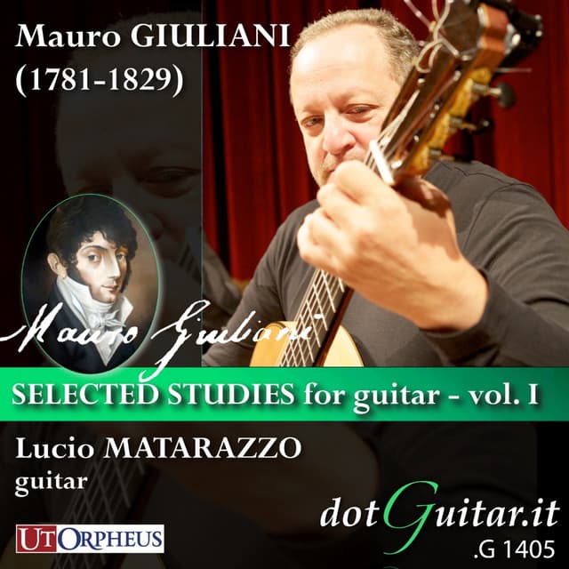 Mauro Giuliani: Selected Studies for Guitar - Vol.1 - Mauro Giuliani