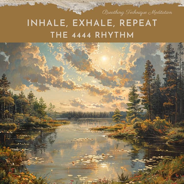 Inhale, Exhale, Repeat: The 4444 Rhythm - Breathing Technique Meditation