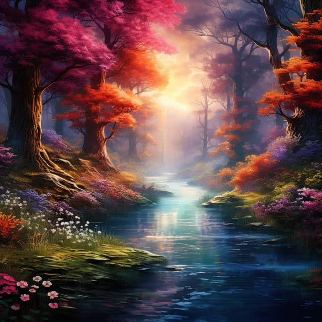 Art Song by the Water: Music by the Lake - Soft Water Streams Sounds