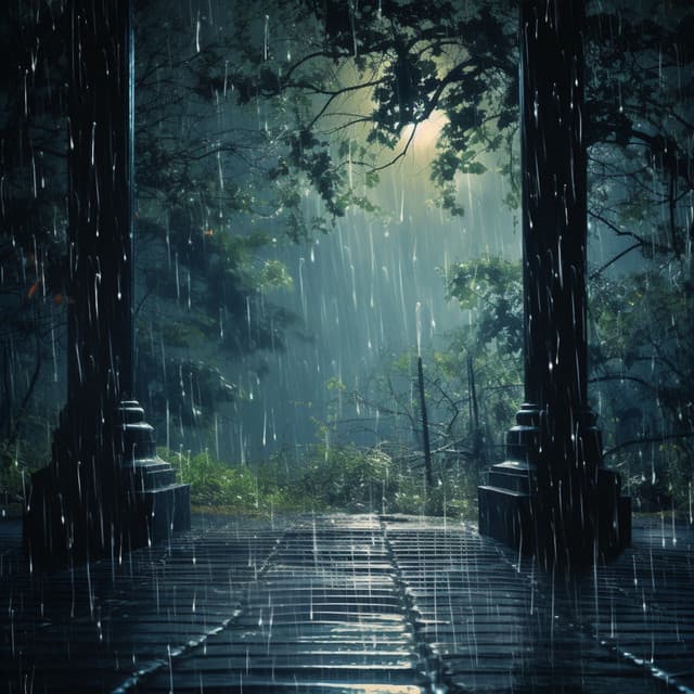 Thunderous Melodies: Harmonic Storms - Nature Label