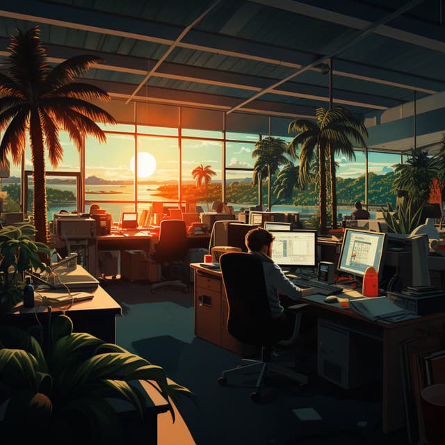 Cadencia Laboral Del Agua: Música Para La Eficiencia - Sonidos de la naturaleza en todo el mundo