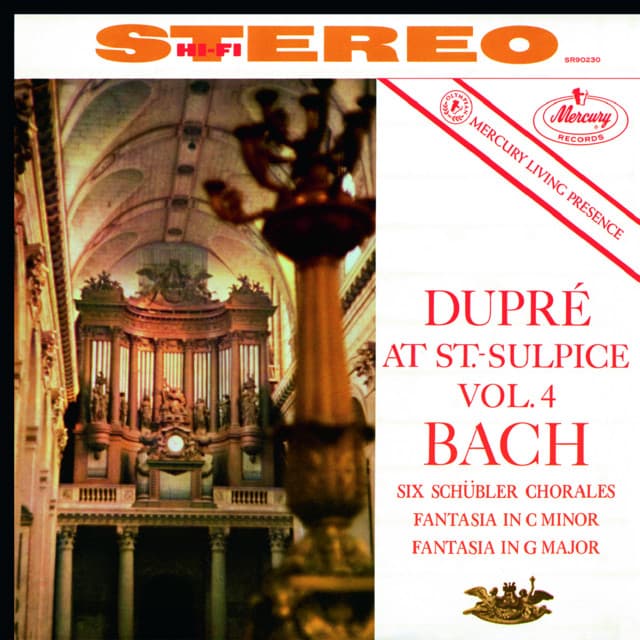 Marcel Dupré at Saint-Sulpice, Vol. 4: Bach - Johann Sebastian Bach