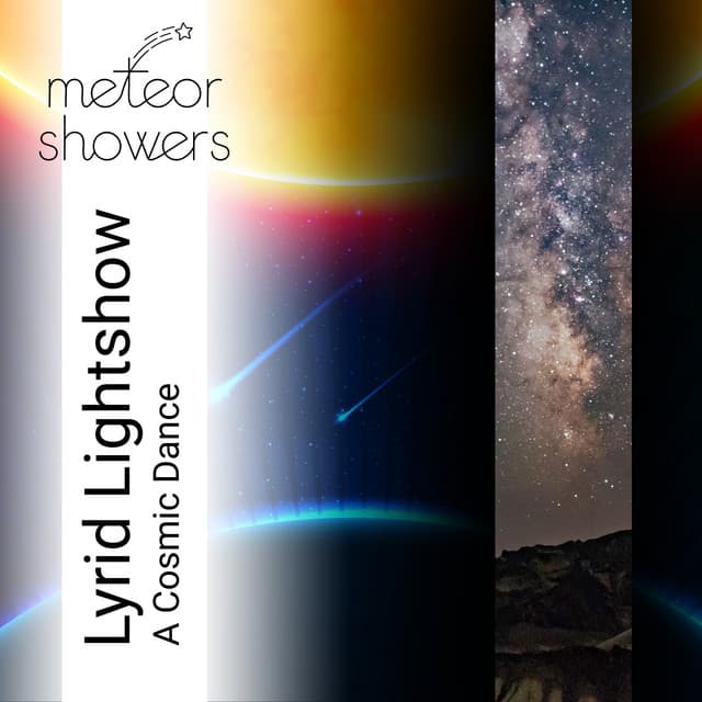 Lyrid Lightshow: A Cosmic Dance - Meteor Showers
