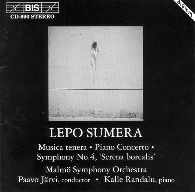 Sumera: Musica Tenera / Piano Concerto / Symphony No. 4 - Lepo Sumera