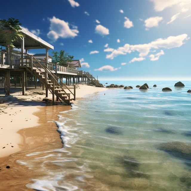 Oceanic Meditation: Tranquil Sea Harmonies - Healing Frequencies