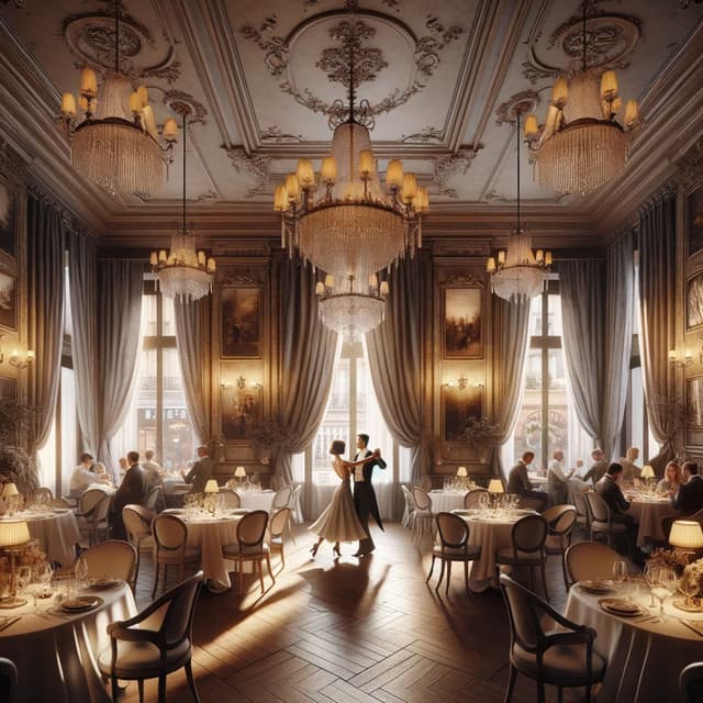 Parisian Elegance: Restaurant with Romantic Ambience, Waltz of Love - Paris Restaurant Piano Music Masters