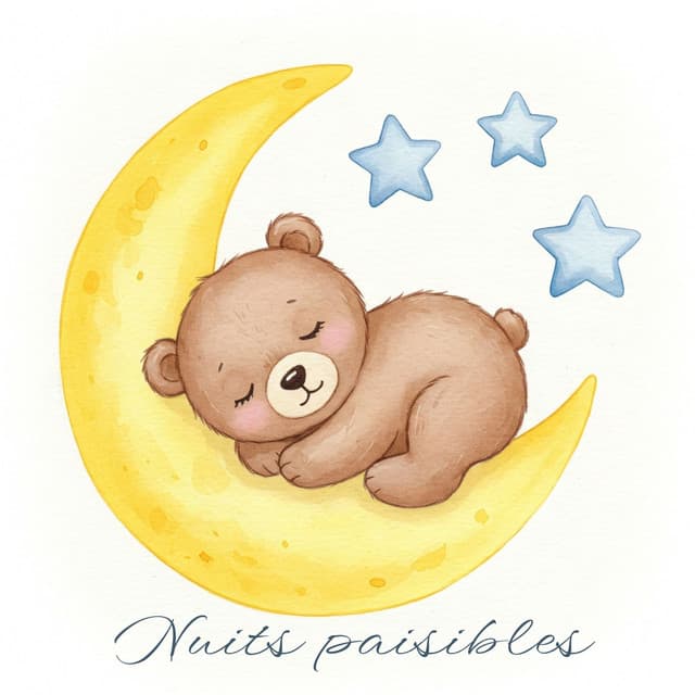 Nuits paisibles: Mélodies pour aider votre petit à s'endormir doucement - Endormir bébé