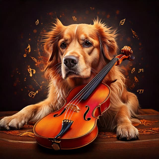 Paws and Strings: Relaxing Dog Orchestra - Raymond Floyd