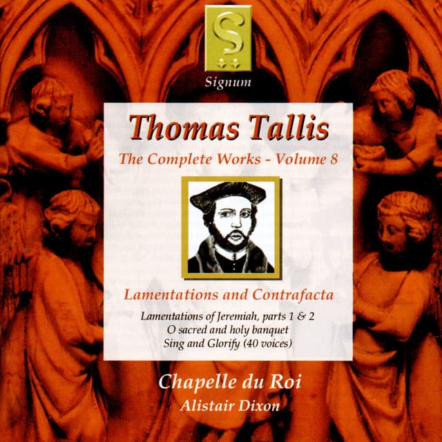 Thomas Tallis: The Complete Works - Volume 8 - Thomas Tallis