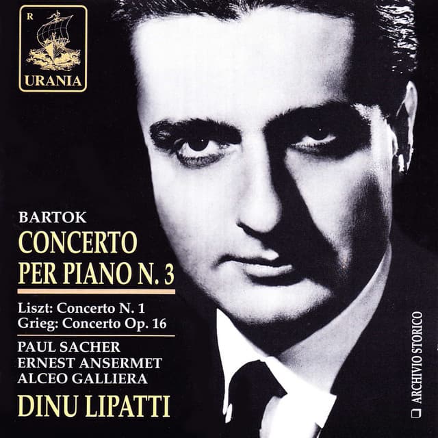 Bartok: Piano Concerto No. 3 - Dinu Lipatti