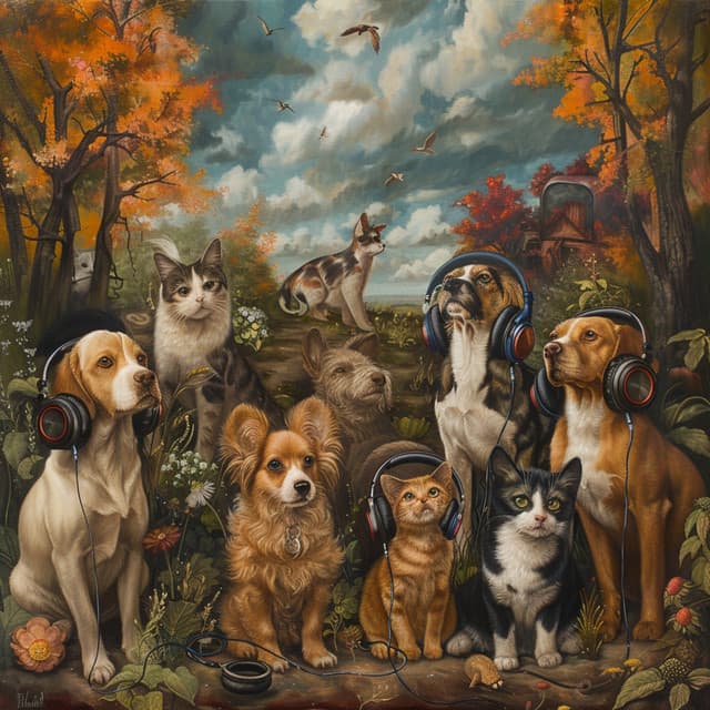 Pets' Leisure Hours: Chill Music for Calm - Calming Music Symphony