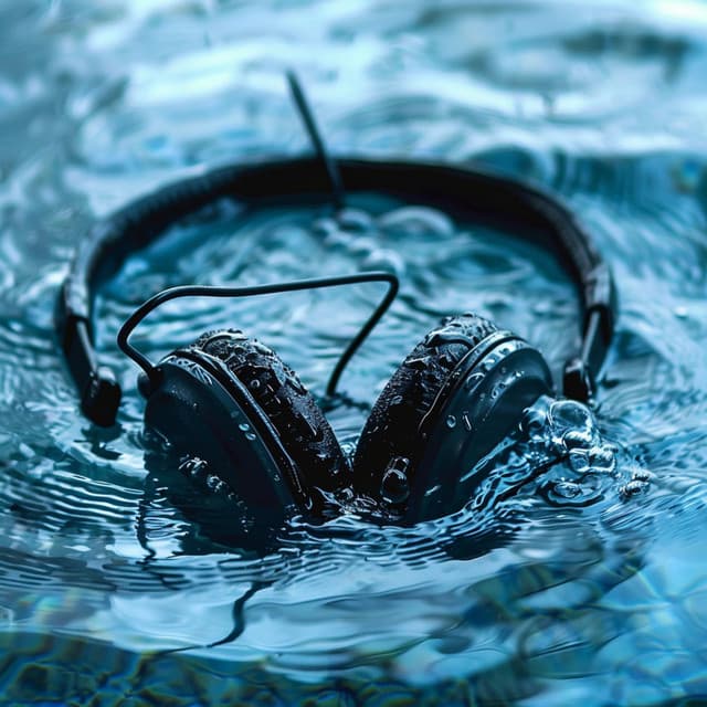 Binaural River Echoes: Calming Currents - Relaxing Flute Music Zone