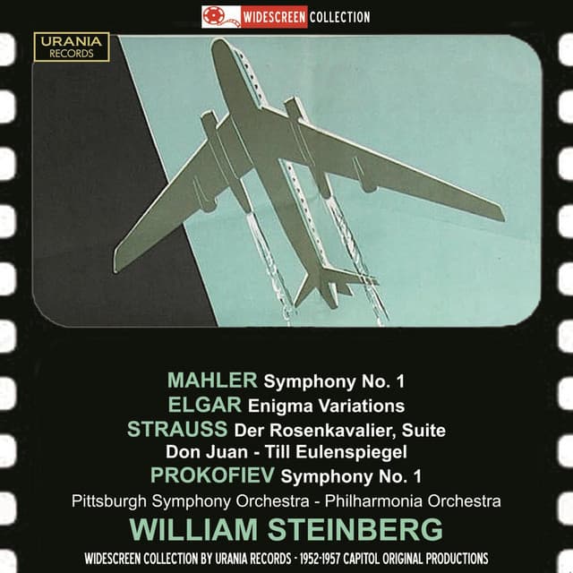 Mahler: Symphony No. 1 - Elgar: Enigma Variations - Strauss: Der Rosenkavalier Suite - William Steinberg
