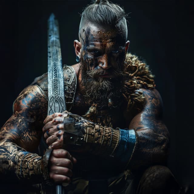 Barbarian Warriors: Powerful Primal Drums and Deep Tribal Percussion, Ancient Chants - Tribal Drums Ambient