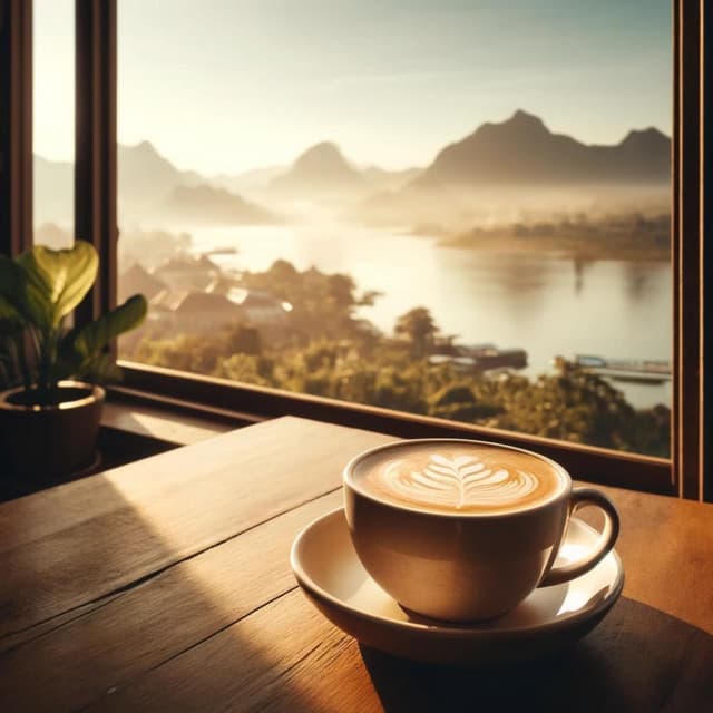 Pause café du matin - Café Chill Jazz Fond