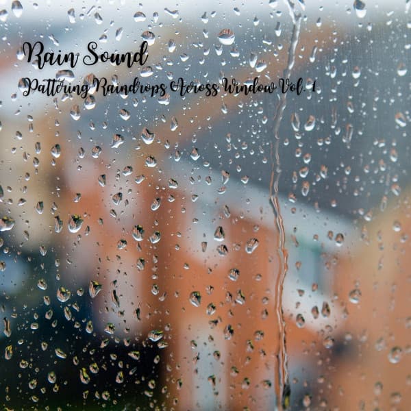 Rain Sound: Pattering Raindrops Across Window Vol. 1 - Dogs Music Therapy