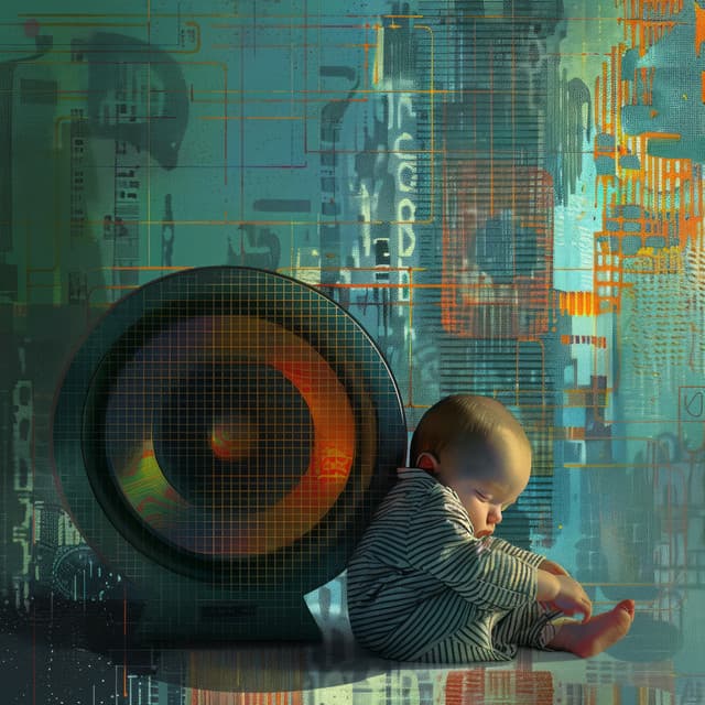 Zauberhaftes Ambiente: Umgeben junger Seelen von perlmuttfarbenem Nebel - Weißes Rauschen