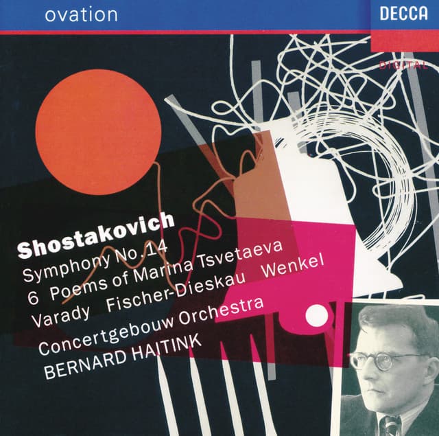 Shostakovich: Symphony No. 14; Six Poems of Marina Tsvetaeva - Dmitri Shostakovich