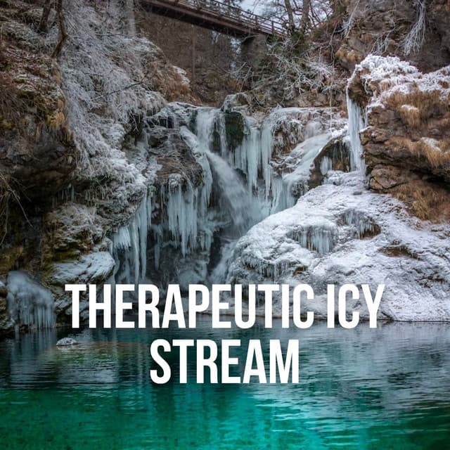 Therapeutic Icy Stream - Relaxing Music Solitude