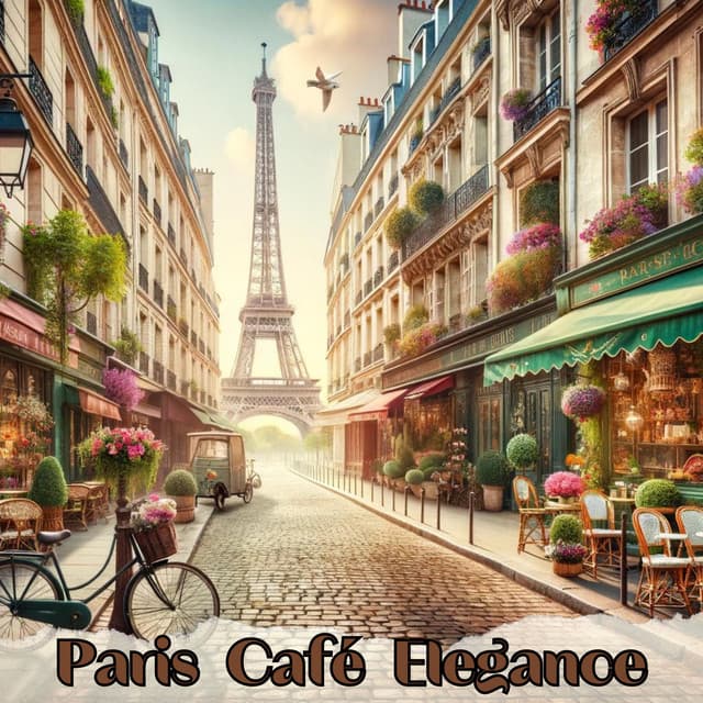 Paris Café Elegance: French Cafe Ambience ,Piano Music for Relax - Piano Jazz Background Music Masters