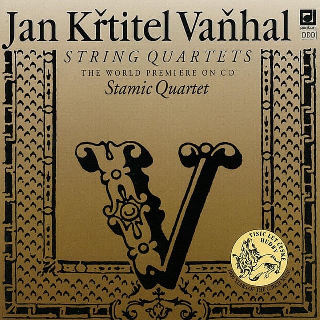 Vaňhal: String Quartets - Johann Baptist Vanhal