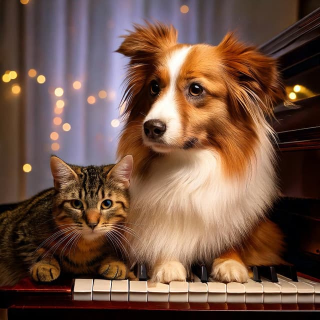 Companion Serenity: Piano for Pets - Sapphire Frequencies