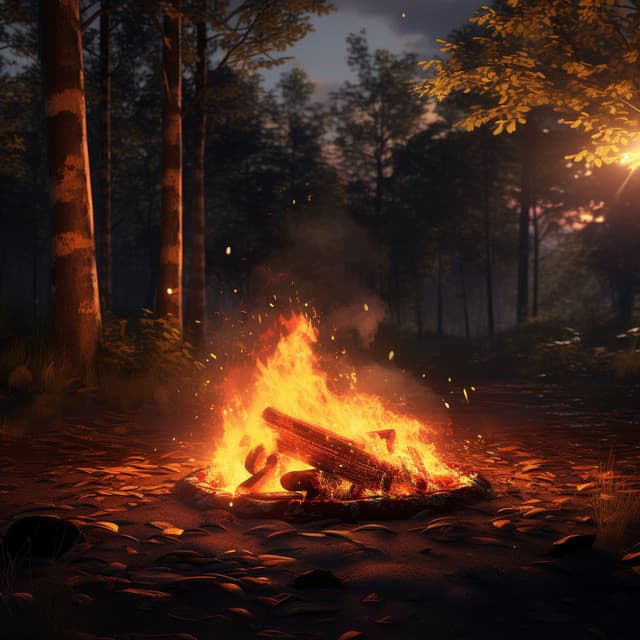 Relaxing Fire Spa: Meditation Soundscapes - Binaural Movements