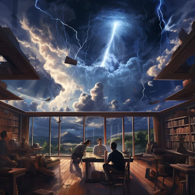 Thunder Insight: Study Ambient Chords - Supernatural Brainwave Power