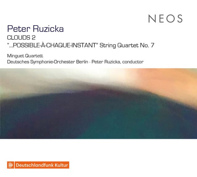 Peter Ruzicka: Clouds 2 & String Quartet No. 7 "...Possible-à-chaque-instant" - Peter Ruzicka